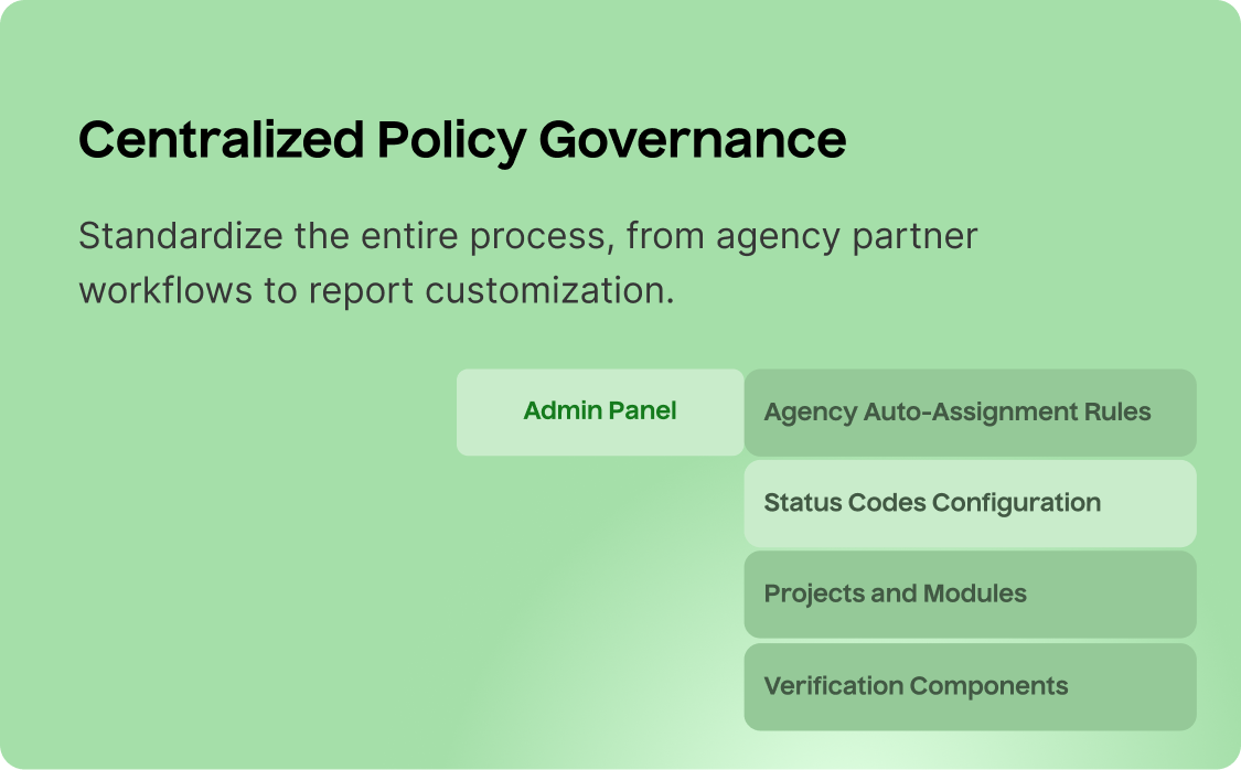 Centralized Policy Governance