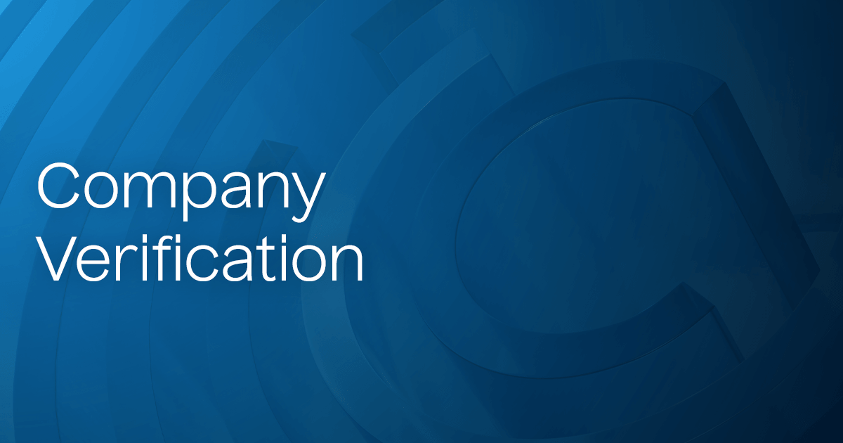 Company Verification