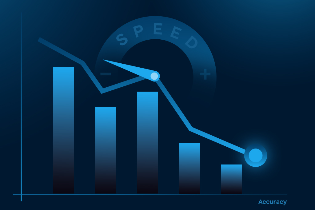 Slower BGV Processes are More Accurate and Reliable